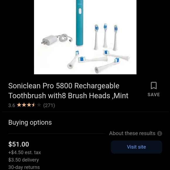 Electric toothbrush - Picture 1 of 4